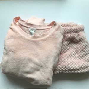 $13 if bundled Forever21 ‎Teddybear CloudSoft Pyjama Set Pink